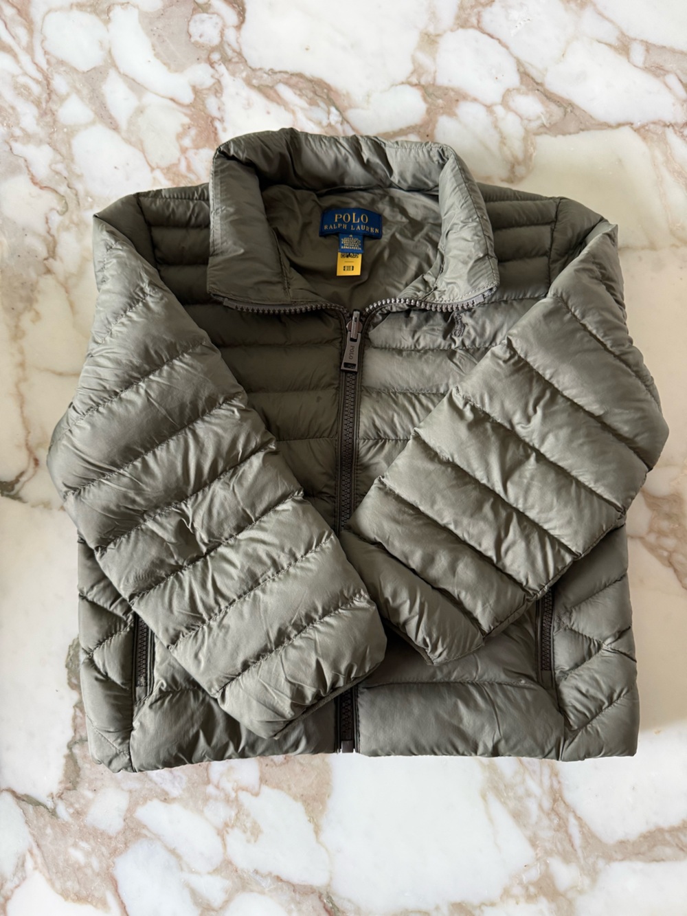 Polo by Ralph Lauren Kids Olive Puffer Jacket 4T